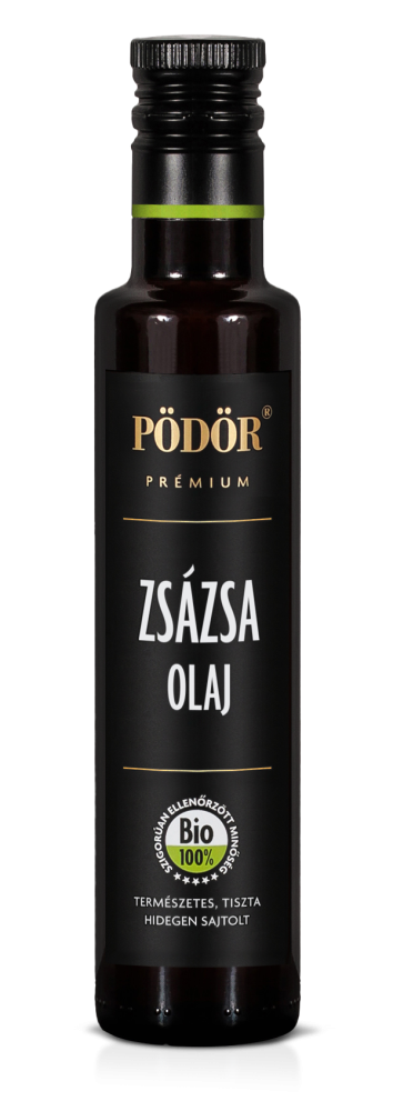 Bio zsázsamagolaj - hidegen sajtolt 