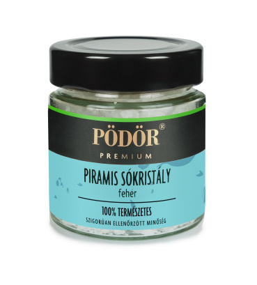 Piramis sókristály - fehér Piramis sókristály - fehér