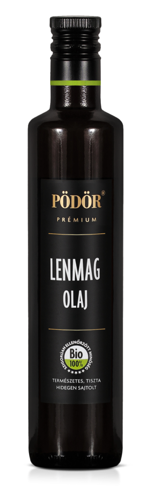 Bio lenmagolaj - hidegen sajtolt