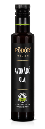 Bio avokádó olaj - hidegen sajtolt Bio avokádó olaj - hidegen sajtolt