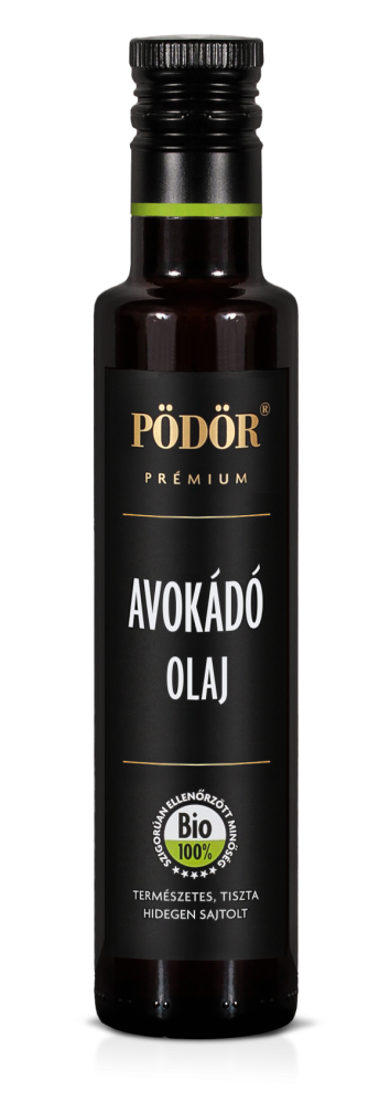 Bio avokádó olaj - hidegen sajtolt