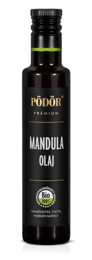 Bio mandulaolaj - hidegen sajtolt Bio mandulaolaj - hidegen sajtolt
