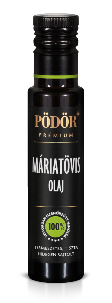 Máriatövis magolaj - hidegen sajtolt 