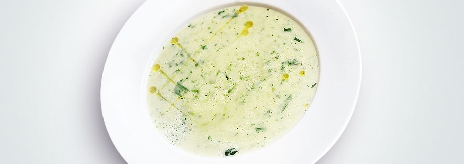 Medvehagymás burgonya krémleves recept