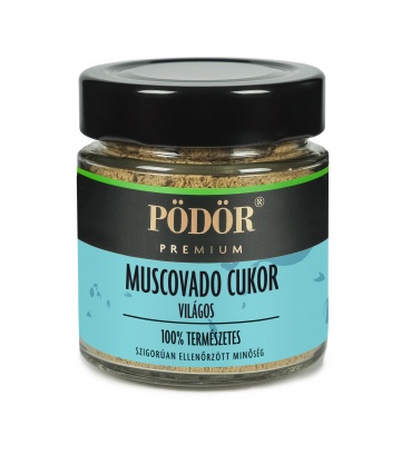 Muscovado cukor - világos