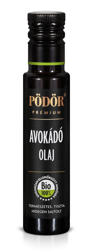 Bio avokádó olaj - hidegen sajtolt