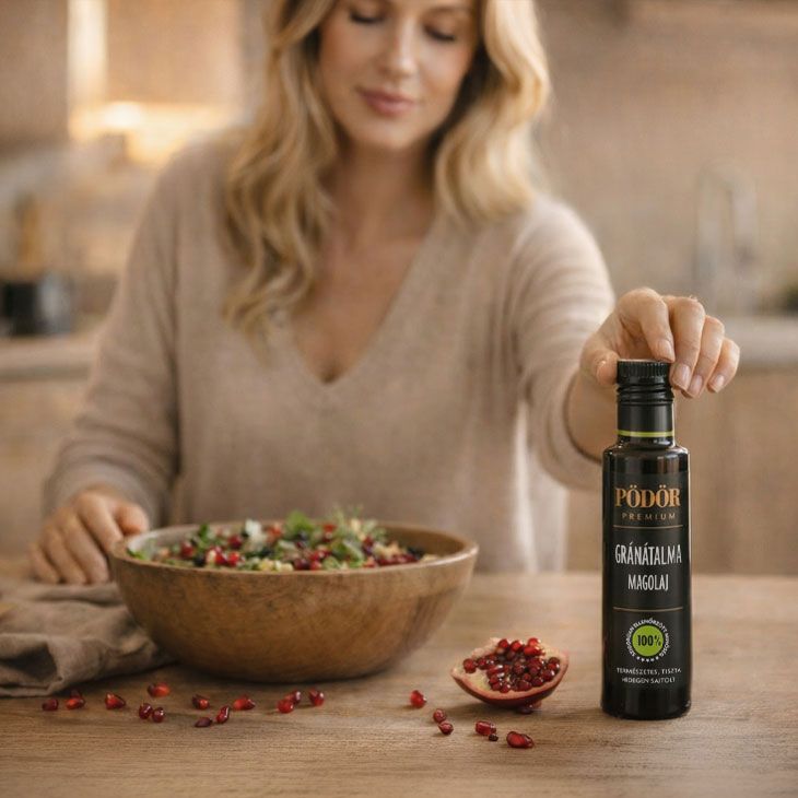 Gránátalma magolaj - hidegen sajtolt