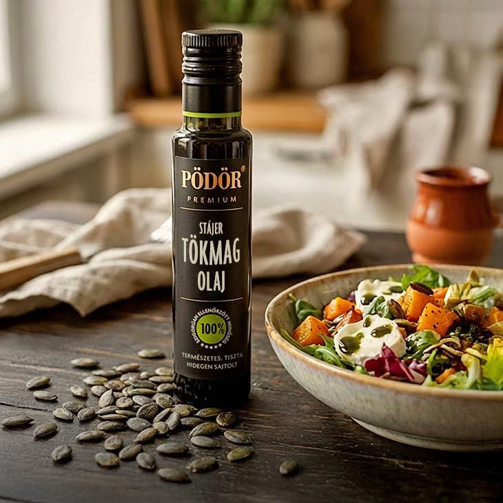 Stájer tökmagolaj - hidegen sajtolt