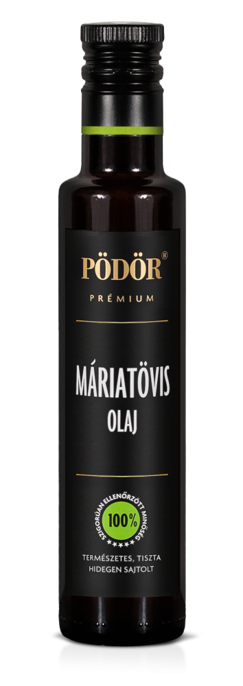 Máriatövis magolaj - hidegen sajtolt 