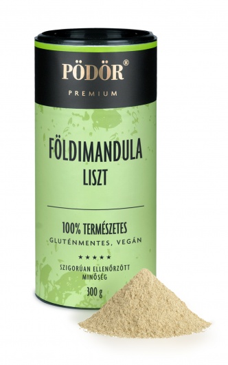Földimandula liszt, részlegesen olajtalanított