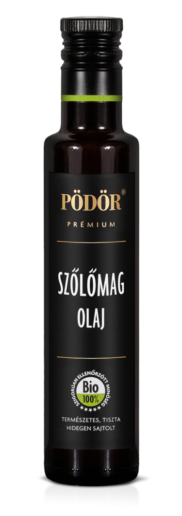 Bio szőlőmagolaj - hidegen sajtolt 