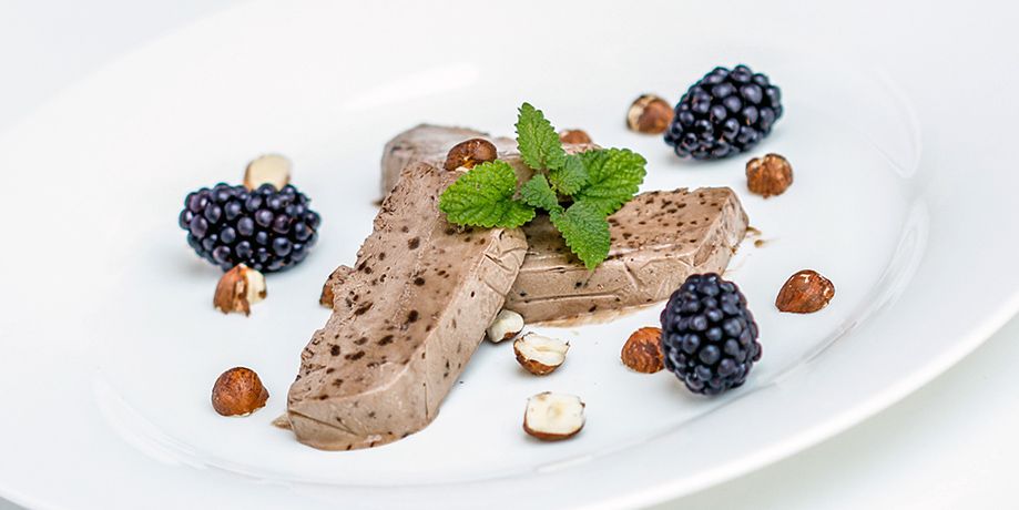 Mogyorós, csokoládés parfé recept