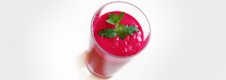 Céklás-málnás smoothie recept