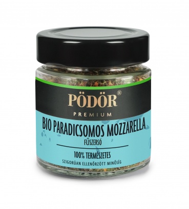 Bio paradicsomos mozzarella - fűszersó