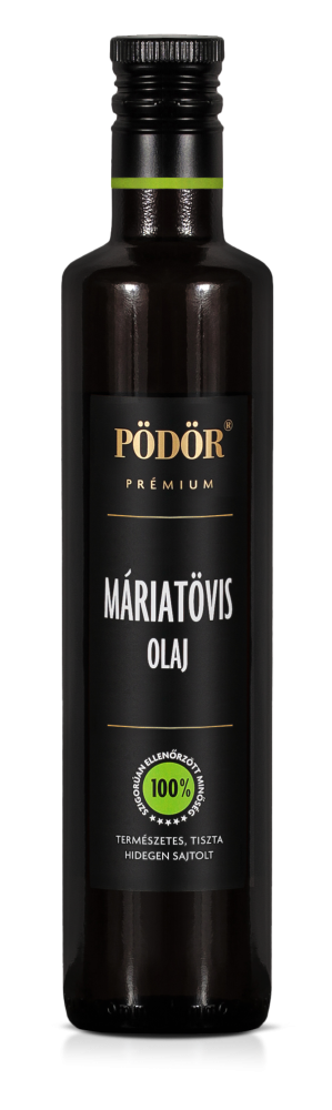 Máriatövis magolaj - hidegen sajtolt 