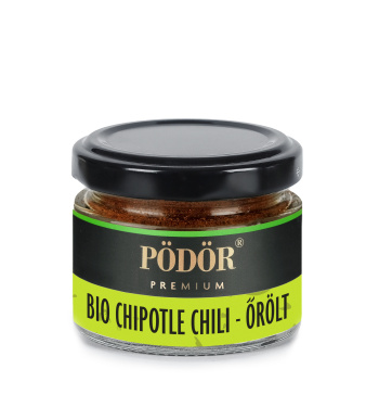 Bio chipotle chili - őrölt