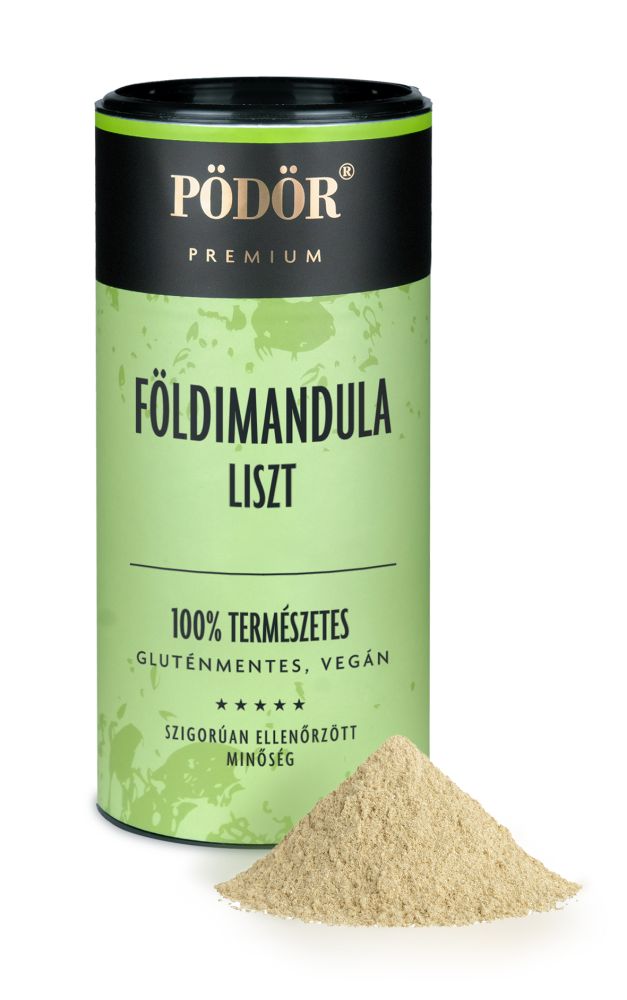 Földimandula liszt, részlegesen olajtalanított