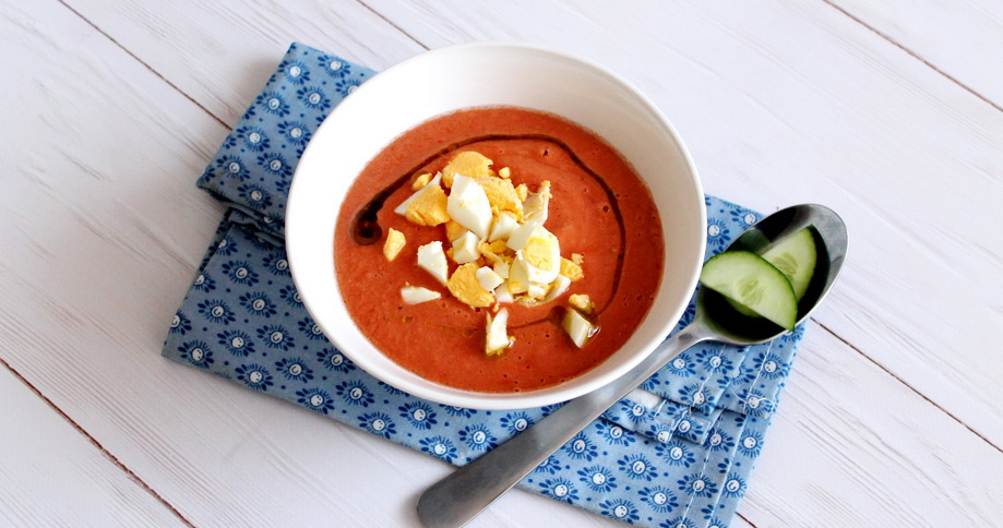 Andalúz gazpacho recept