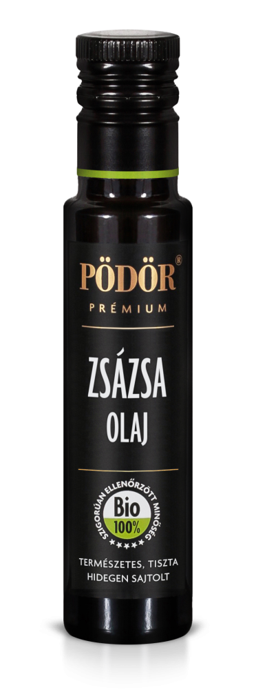 Bio zsázsamagolaj - hidegen sajtolt 