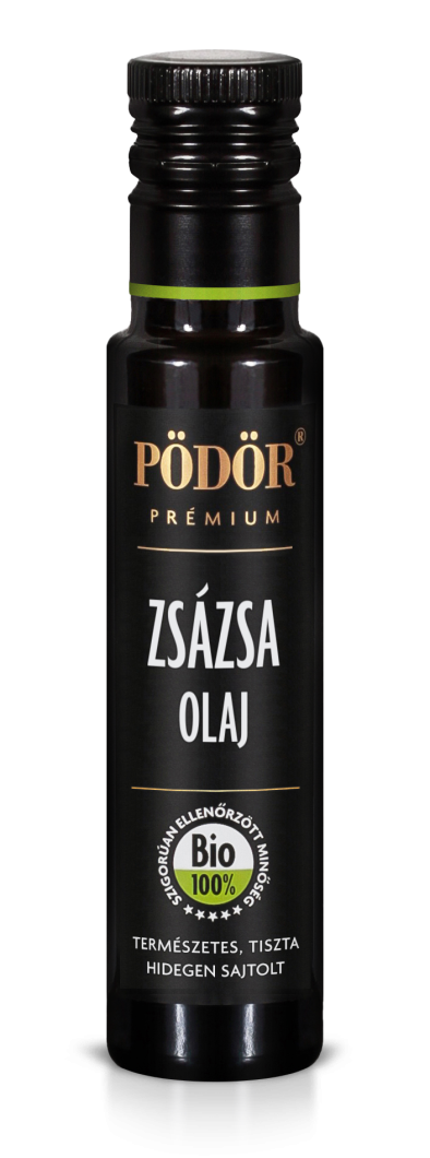 Bio zsázsamagolaj - hidegen sajtolt 