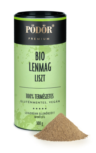 Bio lenmagliszt, részlegesen olajtalanított Bio lenmagliszt, részlegesen olajtalanított