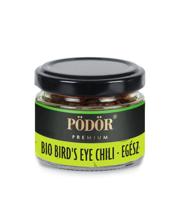 Bio bird’s eye chili - egész