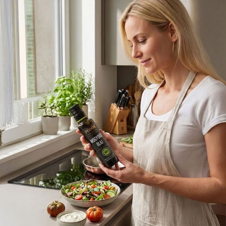 Mogyoróolaj -  piemonti mogyoróból  - hidegen sajtolt