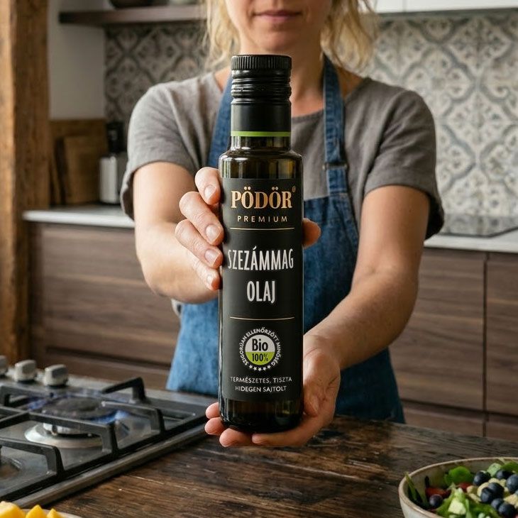 Bio szezámmagolaj - hidegen sajtolt 