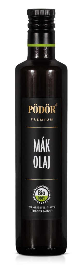 Bio mákolaj - hidegen sajtolt 