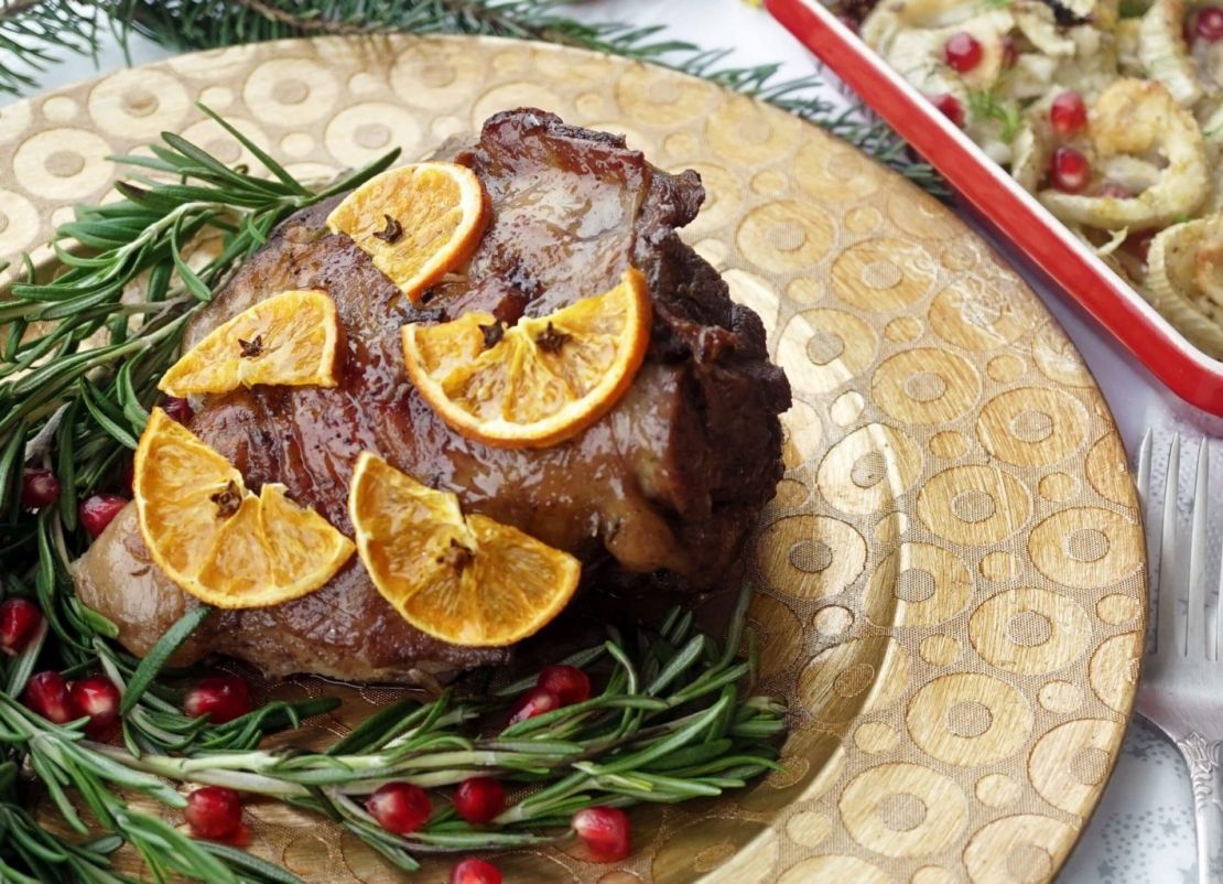 Narancsos sült bárány recept