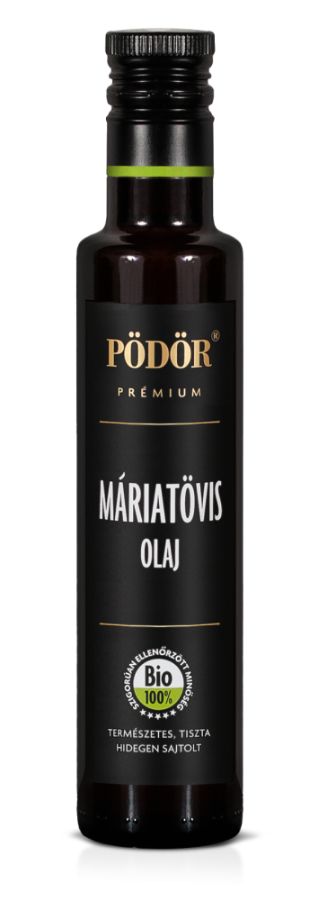Bio máriatövis magolaj - hidegen sajtolt 