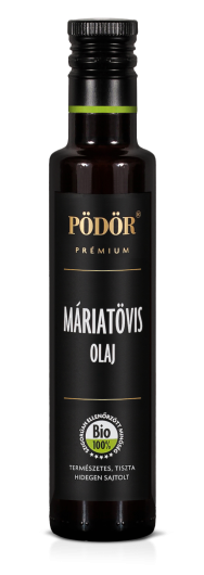 Bio máriatövis olaj - hidegen sajtolt Bio máriatövis olaj - hidegen sajtolt