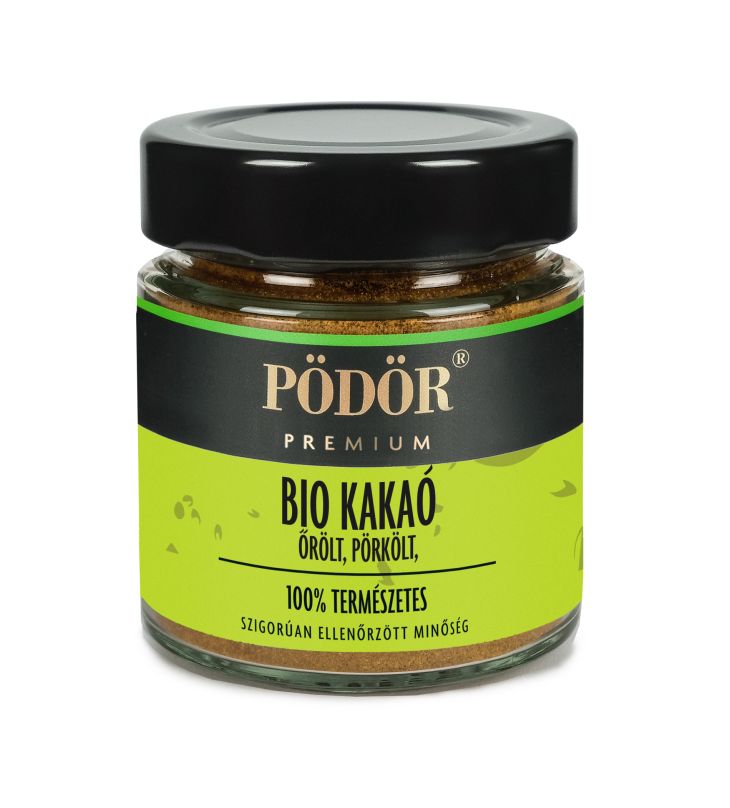 Bio kakaó, őrölt, pörkölt, zsírtalanított 20-24%