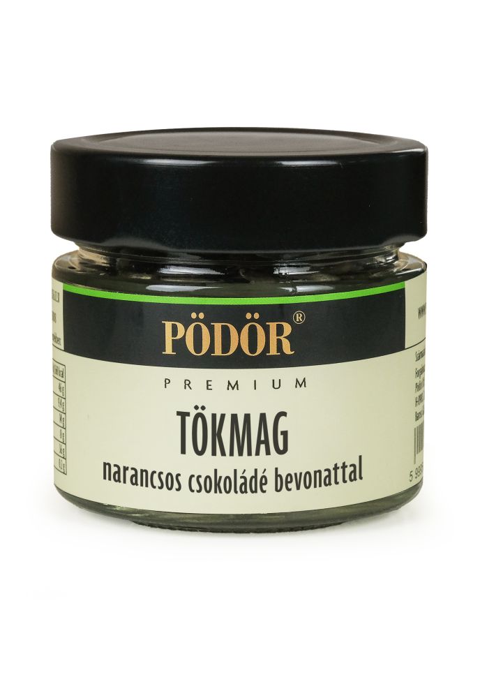 Tökmag narancsos csokoládéval bevonva