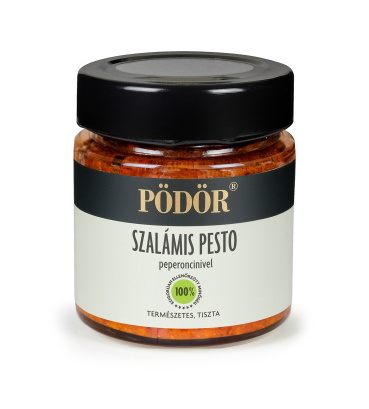 Szalámis pesto peperoncinivel Szalámis pesto peperoncinivel