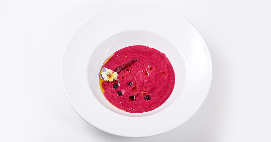 Cékla krémleves recept lenmagolajjal