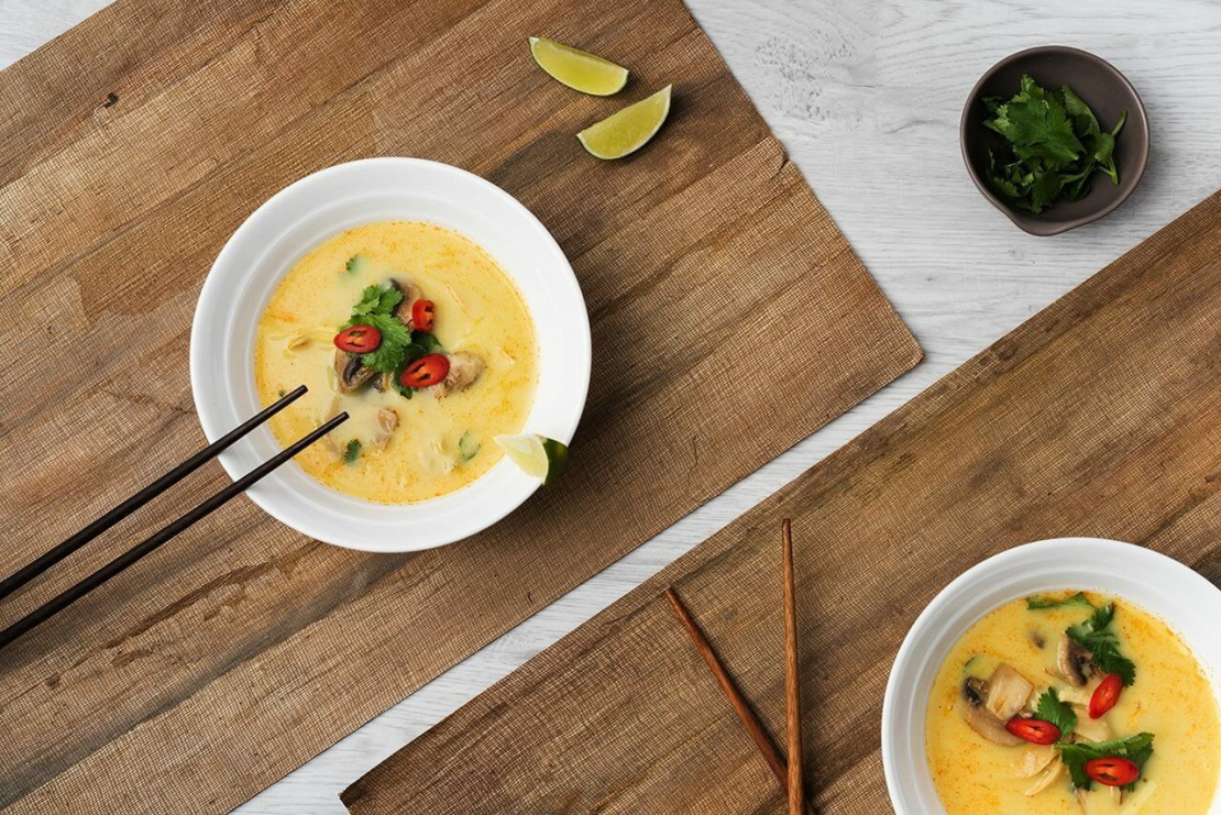 Curry-s Tom Kha Gai leves recept