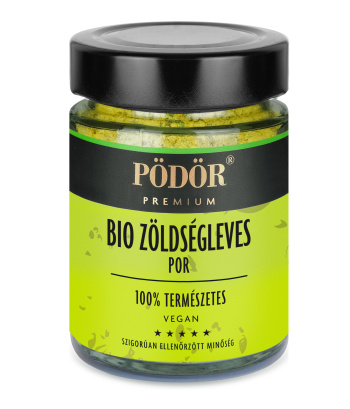 Bio zöldségleves por