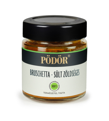 Bruschetta - sült zöldségekkel Bruschetta - sült zöldségekkel
