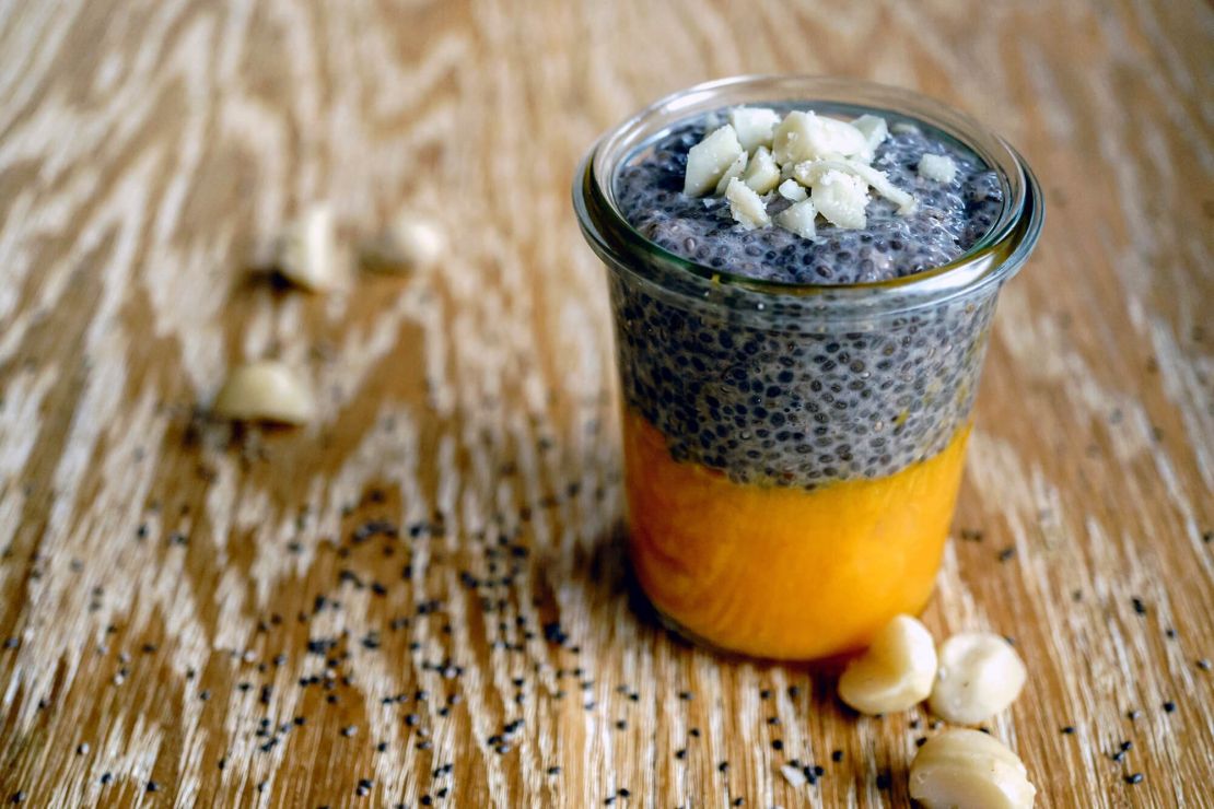 Sütőtökös chia mag puding recept