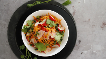 Thai sárgarépa saláta recept