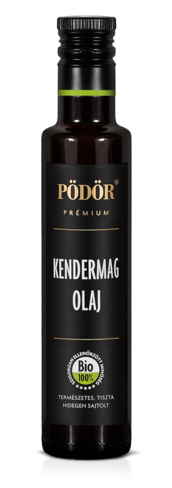 Bio kendermagolaj - hidegen sajtolt