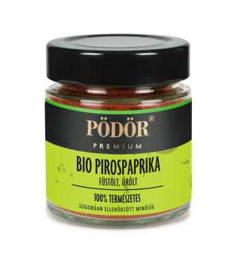 Bio pirospaprika - füstölt, őrölt