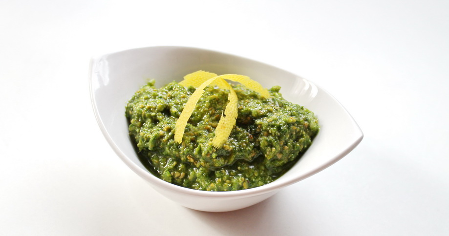 Medvehagyma pesto recept