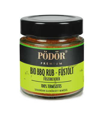 Bio BBQ Rub - füstölt - fűszerkeverék