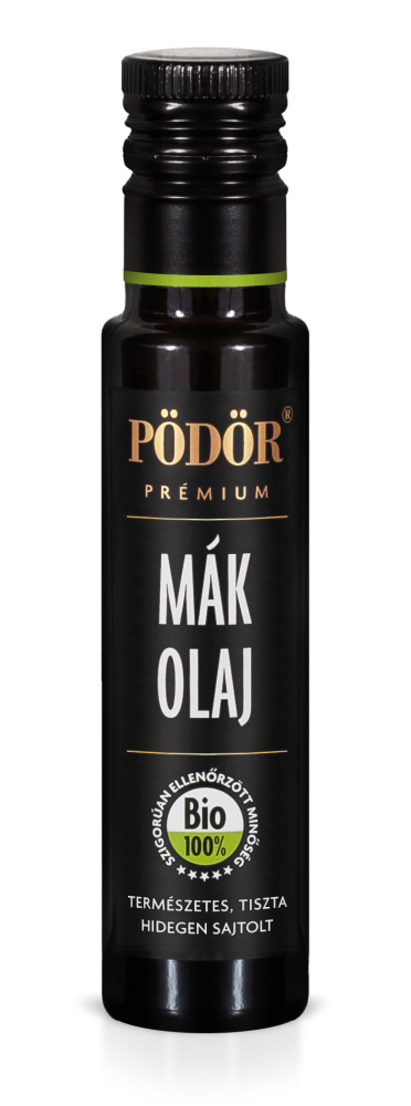 Bio mákolaj - hidegen sajtolt 