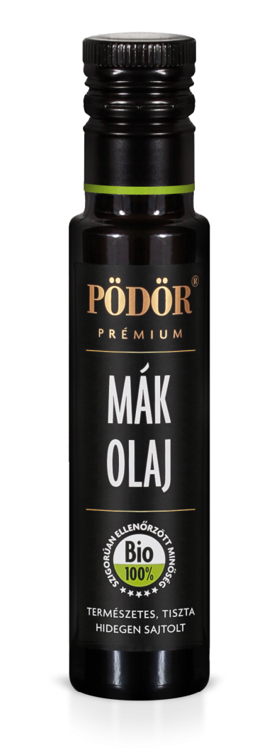 Bio mákolaj - hidegen sajtolt 