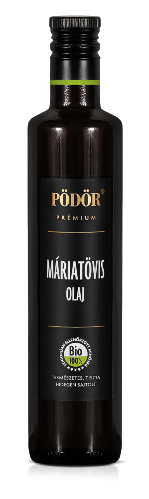 Bio máriatövis magolaj - hidegen sajtolt 