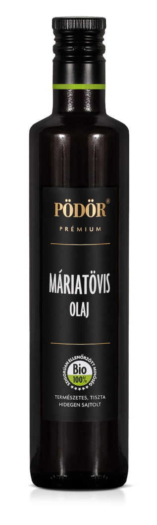 Bio máriatövis olaj - hidegen sajtolt 