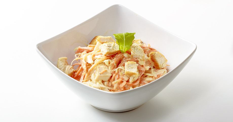 Grillezett csirke káposztasalátával recept